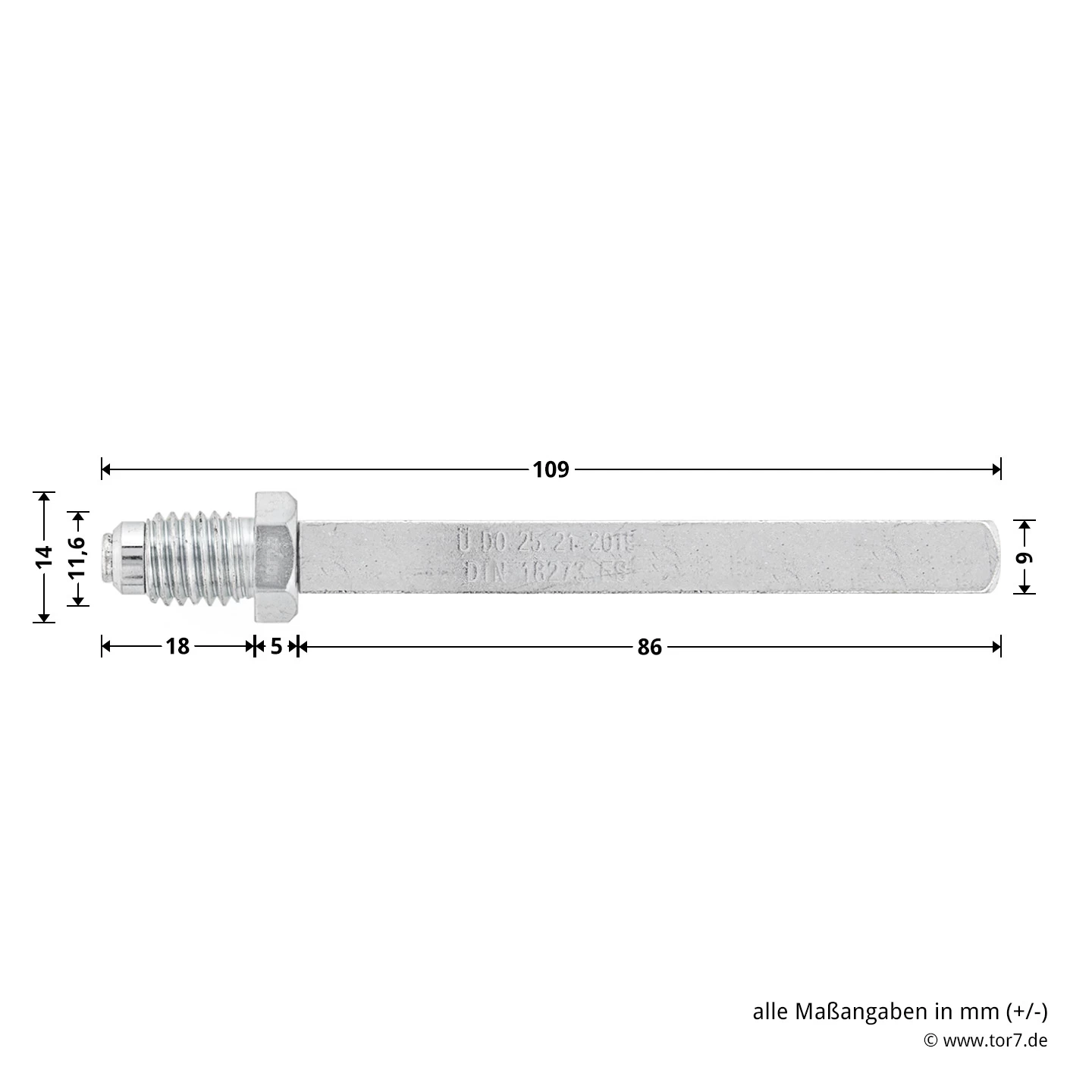 Hörmann FS Wechselgarnitur D110 Rosette PZ, Edelstahl 9 Hörmann FS Wechselgarnitur D110 Rosette PZ, Edelstahl – Bild 7