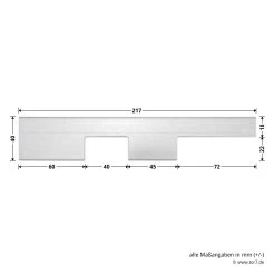 Hörmann Futterstücke, Zargen, 24 Stück -Heimwerkzeuge 457365 hoermann futterstuecke zargen 24 stueck bemassung
