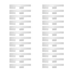 Hörmann Futterstücke, Zargen, 24 Stück -Heimwerkzeuge 457365 hoermann futterstuecke zargen 24 stueck lieferumfang