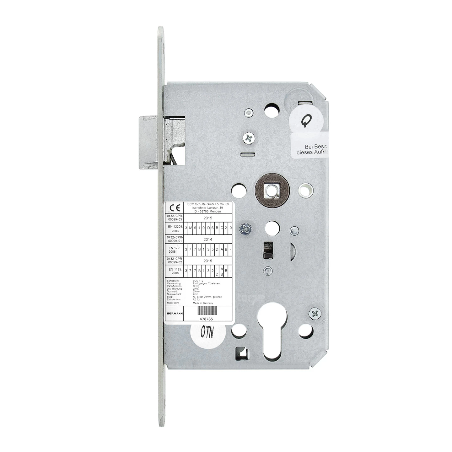 Hörmann Panikschloss ECO 112, Funktion D, Auswärts 5 Hörmann Panikschloss ECO 112, Funktion D, Auswärts – Bild 3