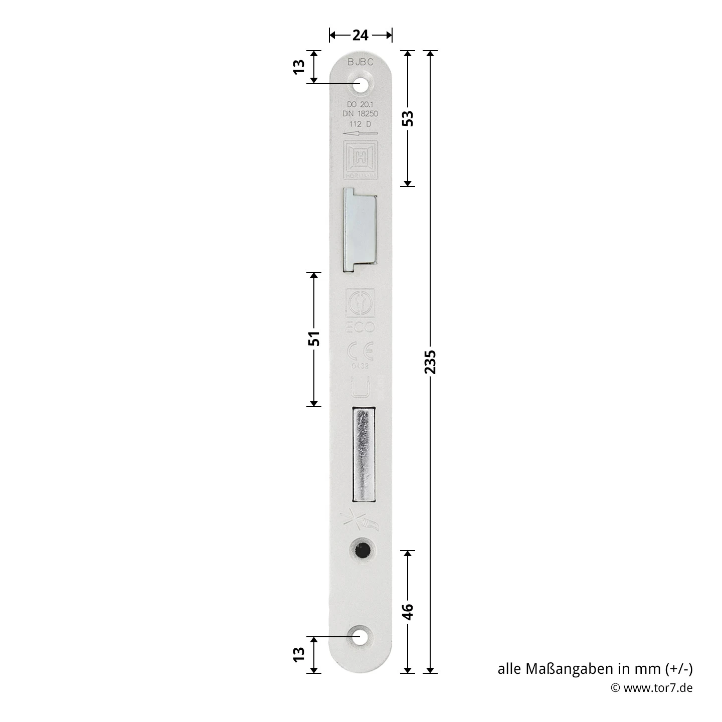 Hörmann Panikschloss ECO 112, Funktion D, Auswärts 7 Hörmann Panikschloss ECO 112, Funktion D, Auswärts – Bild 5