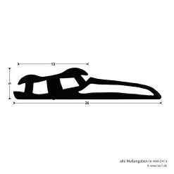 Hörmann Dichtung Mittelstoß P54, 3500 Mm 11 Hörmann Dichtung Mittelstoß P54, 3500 Mm -Heimwerkzeuge 478798 hoermann dichtung mittelstoss p54 3500 mm masse