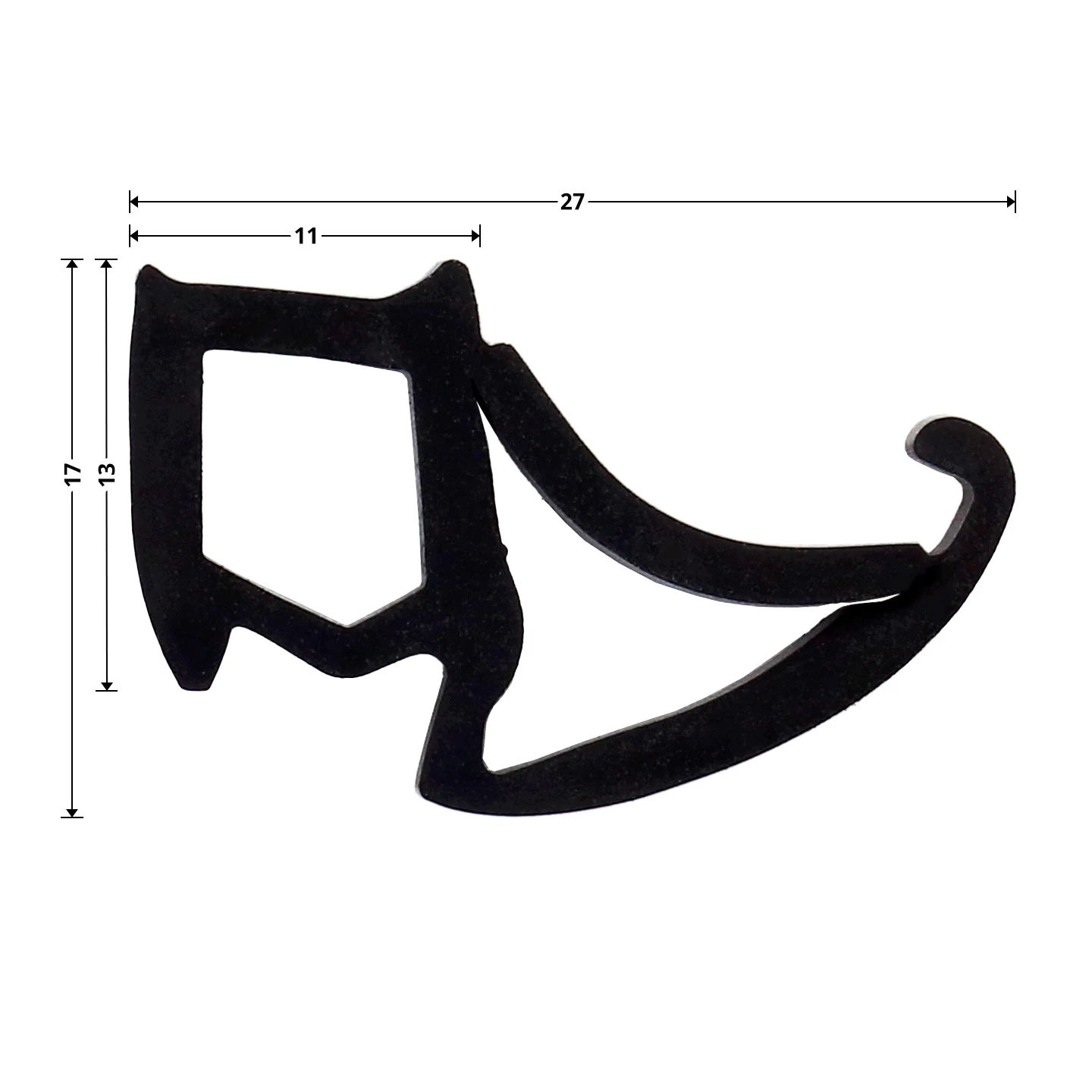 Hörmann Zargendichtung Mit Dichtungskeilen P111, 5500 Mm 9 Hörmann Zargendichtung Mit Dichtungskeilen P111, 5500 Mm – Bild 7
