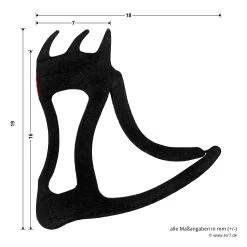 Hörmann Dichtung Mittelstoß P58, 2500 Mm -Heimwerkzeuge 479733 hoermann dichtung mittelstoss p58 2500 mm masse