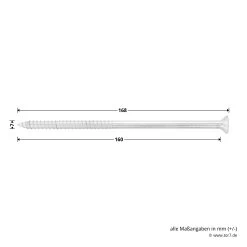 Hörmann Dübelpaket D102 Für Stahltüren, Brandschutztüren -Heimwerkzeuge 479822 hoerrmann duebelpaket d101 10 x 160 senkkopfschraube torx porenbeton 10 stueck masse schraube
