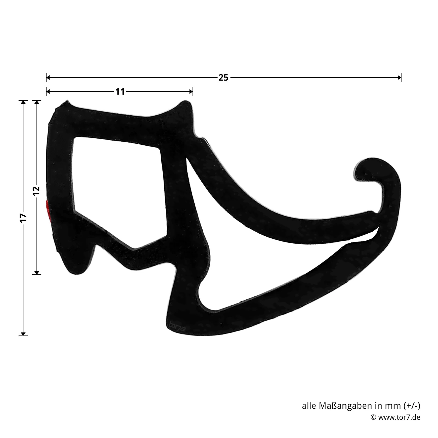 Hörmann Zargendichtung P133, 7500 Mm 9 Hörmann Zargendichtung P133, 7500 Mm – Bild 7