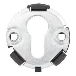 Hörmann FS Drückergarnitur D110 Rosette PZ, Alu 12 Hörmann FS Drückergarnitur D110 Rosette PZ, Alu -Heimwerkzeuge 535346 hoermann fs drueckergarnitur d110 pz rosette alu f1 gleitlager grundplatte rueckseite