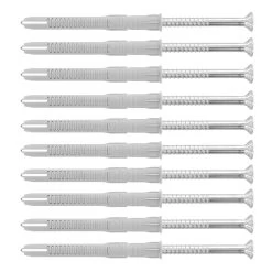 Hörmann Dübelpaket D54, OD-Stahltüren, T30 Brandschutztüren 11 Hörmann Dübelpaket D54, OD-Stahltüren, T30 Brandschutztüren -Heimwerkzeuge 548784 hoermann duebelpaket d54 10x100 mit senkkopfschraube torx mauerwerk beton 10 stueck lieferumfang