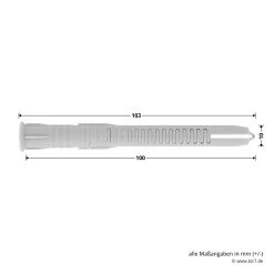 Hörmann Dübelpaket D54, OD-Stahltüren, T30 Brandschutztüren 13 Hörmann Dübelpaket D54, OD-Stahltüren, T30 Brandschutztüren -Heimwerkzeuge 548784 hoermann duebelpaket d54 10x100 mit senkkopfschraube torx mauerwerk beton 10 stueck masse duebel
