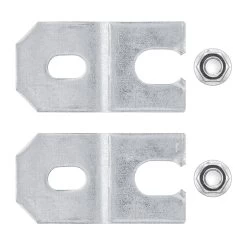 Hörmann Dübellasche Eckzarge, Verdeckte Montage -Heimwerkzeuge 549518 hoermann duebellasche eckzarge verdeckte montage lieferumfang