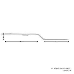 Hörmann Dübellaschen S61 21 Hörmann Dübellaschen S61 -Heimwerkzeuge 549521 hoermann duebellaschen lasche seite masse