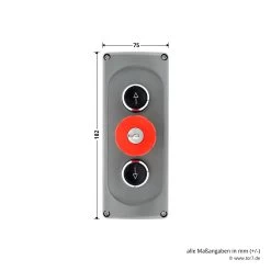 Hörmann Drucktaster DTNA 30 21 Hörmann Drucktaster DTNA 30 -Heimwerkzeuge 637043 drucktaster dtna 30 breite hoehe