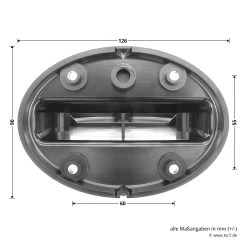 Hörmann Wandhalterung Für Drehspiegel-Signalleuchte 11 Hörmann Wandhalterung Für Drehspiegel-Signalleuchte -Heimwerkzeuge 637182 hoermann winkelmontage fuer drehspiegel signalleuchte masse rueckseite