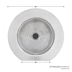 Hörmann Flanschkupplung Für Welle D40 -Heimwerkzeuge 638004 hoermann flanschkupplung fuer welle d 40 masse