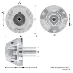 Hörmann Getriebeanbausatz Für Fremdtore -Heimwerkzeuge 638292 hoermann getriebeanbausatz fuer fremdtore kuppling masse