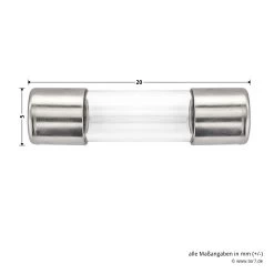 Hörmann Feinsicherung 3,15A/250V/T/H 5 Hörmann Feinsicherung 3,15A/250V/T/H -Heimwerkzeuge 638986 hoermann feinsicherung 3 15a 250v t h bemassung