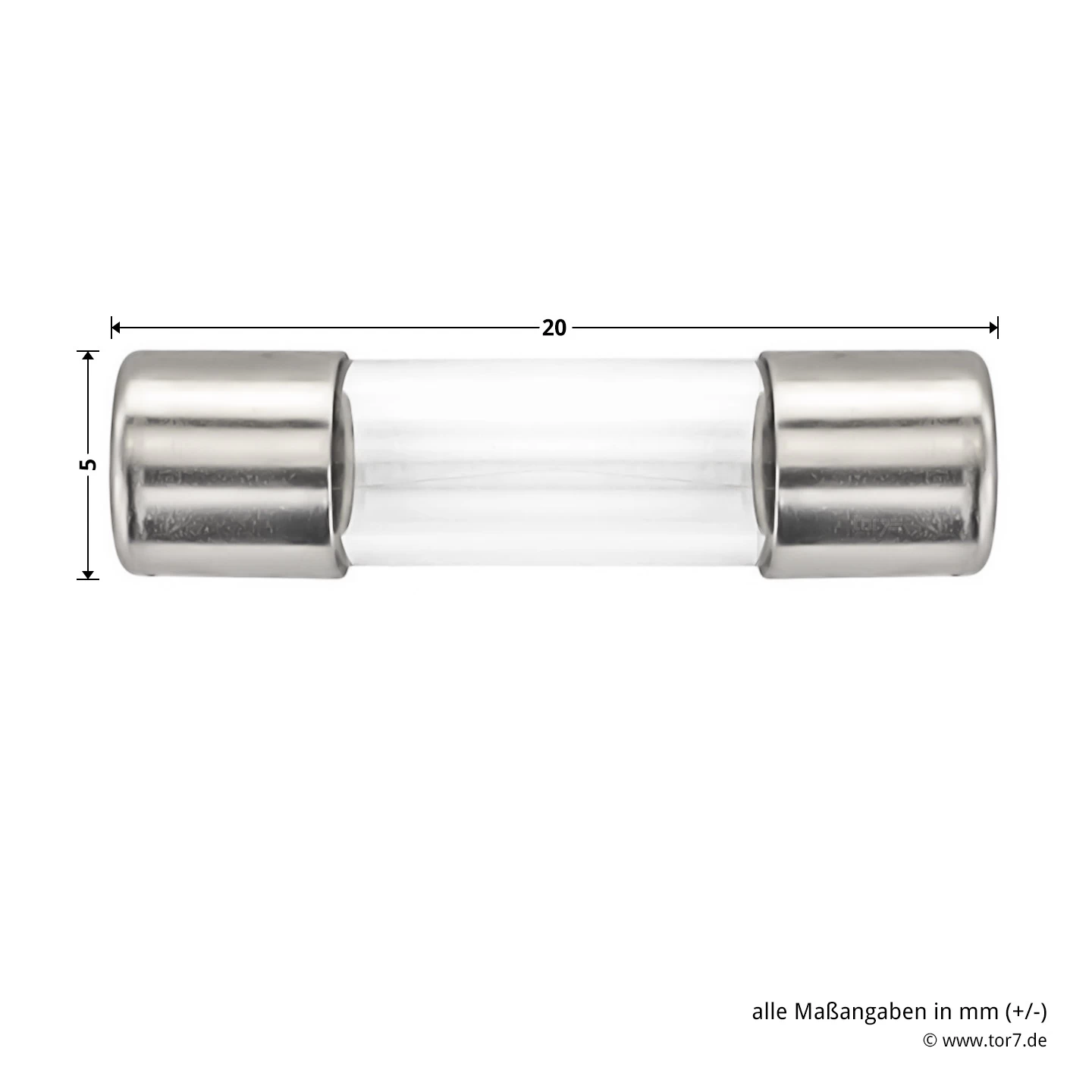 Hörmann Feinsicherung 3,15A/250V/T/H 4 Hörmann Feinsicherung 3,15A/250V/T/H – Bild 2