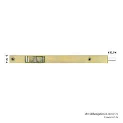 Hörmann Türkantriegel 20 X 250 Mm Gelb Verzinkt, ZK/MZ 15 Hörmann Türkantriegel 20 X 250 Mm Gelb Verzinkt, ZK/MZ -Heimwerkzeuge 690946 hoermann tuerkantriegel 20 x 250 mm gelb verzinkt zk mz masse 2