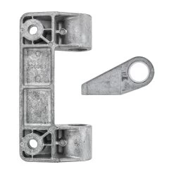 Hörmann Führungsrolle Mit Einfach-Bandteil, Einpaarig, 423 Mm, DIN Links -Heimwerkzeuge 757764 hoermann fuehrungsrolle mit einfach bandteil einpaarig 423mm din links draufsicht