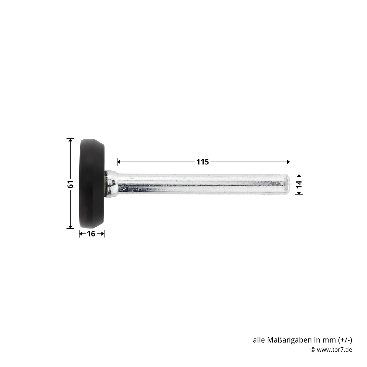 Hörmann Laufrolle DF95/DF98 Komplett, Rechts 11 Hörmann Laufrolle DF95/DF98 Komplett, Rechts – Bild 9