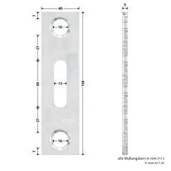Hörmann Unteres Verschlussstück, Verzinkt 7 Hörmann Unteres Verschlussstück, Verzinkt -Heimwerkzeuge 764237 hoermann unteres verschlussstueck verzinkt masse