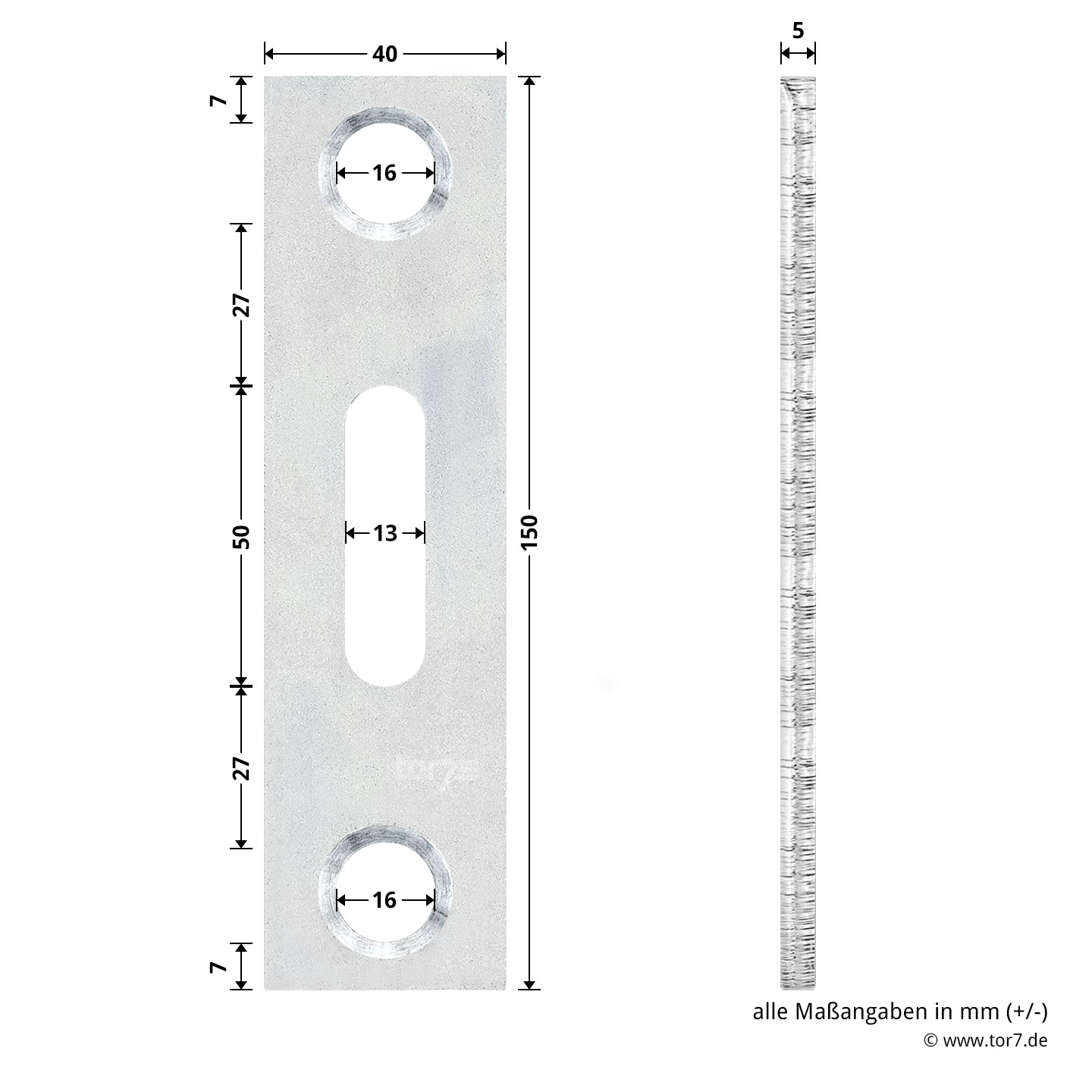 Hörmann Unteres Verschlussstück, Verzinkt 5 Hörmann Unteres Verschlussstück, Verzinkt – Bild 3