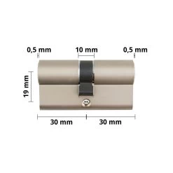 Schließzylinder 30/30 Mit Drei Schlüsseln Doppelzylinder NP -Heimwerkzeuge 77004016 wuerth profildoppelzylinder seitliche bemassung5aa278ebaf203