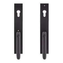 Hörmann Aluminium-Drückergarnitur, Schloss Einliegend, PZ 60/60 Mm