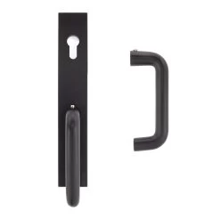 Hörmann Aluminium-Drückergarnitur, Schloss Aufliegend, PZ 60/60 Mm