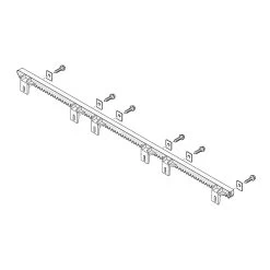 SOMMER Kunststoffzahnstange Mit Stahlkern -Heimwerkzeuge s11114 00001 sommer kunststoffzahnstange mit stahlkern detail 1