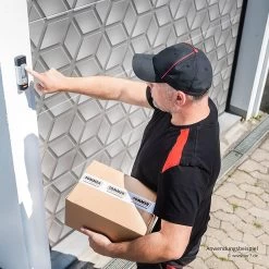 SOMMER Handsender Telecody Courier, Weiß -Heimwerkzeuge s12829 00003 sommer handsender telecody courier weiss anwendungsbeispiel1