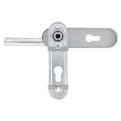 Steinau FS VDS Drückergarnitur, Typ 510, Edelstahl Matt -Heimwerkzeuge ste810101 steinau fs vds drueckergarnitur typ 510 edelstahl matt rueckseite aufgeklappt