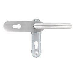 Steinau FS VDS Drückergarnitur, Typ 510, Edelstahl Matt -Heimwerkzeuge ste810101 steinau fs vds drueckergarnitur typ 510 edelstahl matt vorderseite aufgeklappt