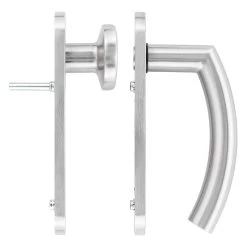 Steinau FS VDS Wechselgarnitur, Typ 510, Edelstahl Matt 13 Steinau FS VDS Wechselgarnitur, Typ 510, Edelstahl Matt -Heimwerkzeuge ste810111 steinau fs vds wechselgarnitur typ 510 edelstahl matt knauf und griff seitenansicht