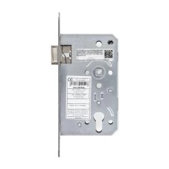 Teckentrup Einsteck-Panikschloss 1013 D BS, Stulp Edelstahl -Heimwerkzeuge tec104557 teckentrup einsteck panikschloss 1013 d bs stulp edelstahl din l draufsicht