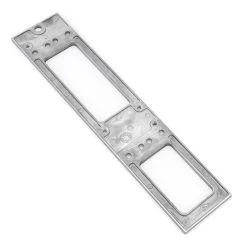 Teckentrup GEZE Obentürschließer TS 5000 Ohne Gleitschiene -Heimwerkzeuge tec107129 teckentrup geze obentuerschliesser ts 5000 ohne gleitschiene montageplatte rueckseite